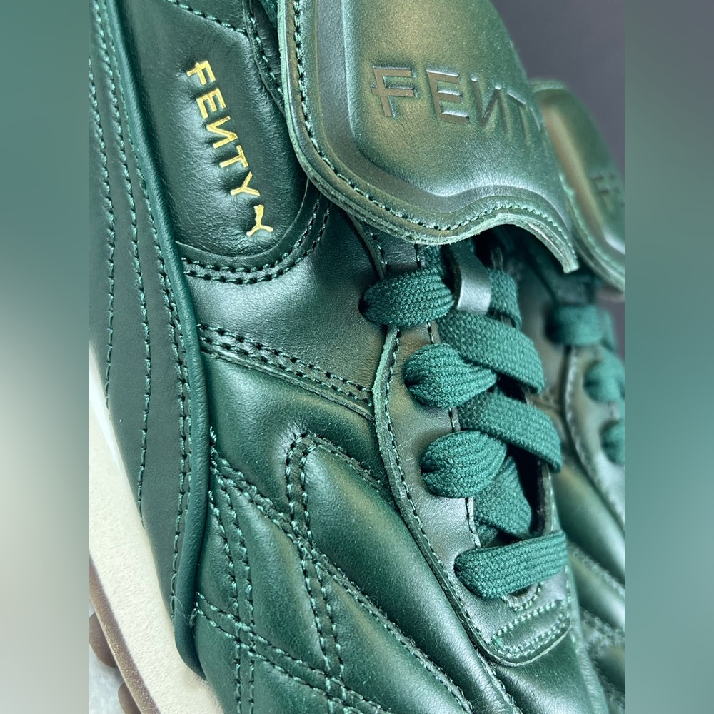 🆕 Puma x Fenty - Avanti L Dark Myrtle Low Top Sneakers Size:7 Women’s - NO BOX - Picture 8 of 17